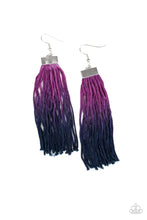Load image into Gallery viewer, oak-sisters-jewelry-dual-immersion-purple-earrings-paparazzi-accessories-by-lisa