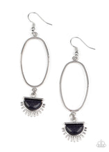 Load image into Gallery viewer, oak-sisters-jewelry-sol-purpose-blue-earrings-paparazzi-accessories-by-lisa