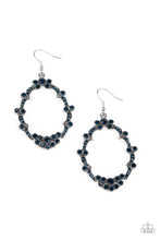 Load image into Gallery viewer, oak-sisters-jewelry-sparkly-status-blue-earrings-paparazzi-accessories-by-lisa