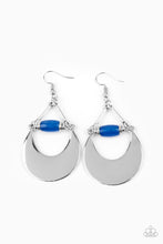 Load image into Gallery viewer, oak-sisters-jewelry-mystical-moonbeams-blue-earrings-paparazzi-accessories-by-lisa