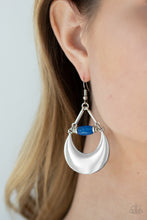 Load image into Gallery viewer, Paparazzi 🔆 Mystical Moonbeams - Blue Earrings