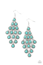 Load image into Gallery viewer, oak-sisters-jewelry-rural-rainstorms-blue-earrings-paparazzi-accessories-by-lisa