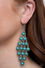 Load image into Gallery viewer, Paparazzi 🔆 Rural Rainstorms - Blue Earrings