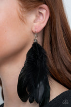 Load image into Gallery viewer, Paparazzi 🔆 I BOA to No One - Black Earrings