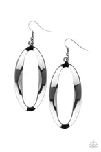 Load image into Gallery viewer, oak-sisters-jewelry-oval-my-head-black-earrings-paparazzi-accessories-by-lisa
