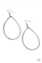 Load image into Gallery viewer, oak-sisters-jewelry-just-encase-you-missed-it-black-earrings-paparazzi-accessories-by-lisa