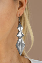 Load image into Gallery viewer, Paparazzi 🔆 Danger Ahead - Black Earrings