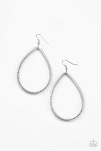 Load image into Gallery viewer, oak-sisters-jewelry-just-encase-you-missed-it-silver-earrings-paparazzi-accessories-by-lisa
