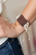 Load image into Gallery viewer, Paparazzi 🔆 Beachology - Brown Bracelet