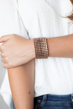 Load image into Gallery viewer, Paparazzi 🔆 Level The Field - Copper Bracelet