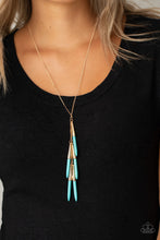 Load image into Gallery viewer, Paparazzi 🔆 PRIMITIVE and Proper - Blue Necklace