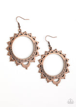 Load image into Gallery viewer, oak-sisters-jewelry-casually-capricious-copper-earrings-paparazzi-accessories-by-lisa