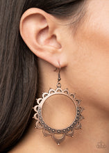Load image into Gallery viewer, Paparazzi 🔆 Casually Capricious - Copper Earrings