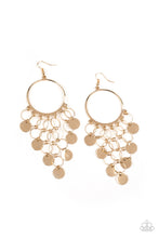 Load image into Gallery viewer, oak-sisters-jewelry-take-a-chime-out-gold-earrings-paparazzi-accessories-by-lisa