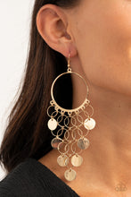 Load image into Gallery viewer, Paparazzi 🔆 Take a CHIME Out - Gold Earrings