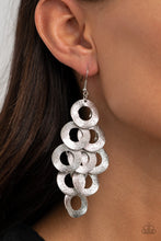 Load image into Gallery viewer, Paparazzi 🔆 Scattered Shimmer - Silver Earrings