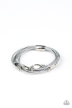 Load image into Gallery viewer, oak-sisters-jewelry-raw-edge-silver-bracelet-paparazzi-accessories-by-lisa