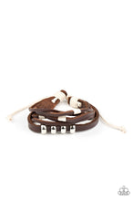 Load image into Gallery viewer, oak-sisters-jewelry-solo-quest-brown-bracelet-paparazzi-accessories-by-lisa