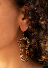 Load image into Gallery viewer, Paparazzi 🔆 Luck BEAD a Lady - Copper Earrings