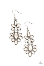 Load image into Gallery viewer, oak-sisters-jewelry-cactus-cruise-white-earrings-paparazzi-accessories-by-lisa