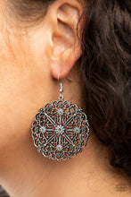 Load image into Gallery viewer, Paparazzi 🔆 Oh MANDALA! - Red Earrings