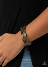 Load image into Gallery viewer, Paparazzi 🔆 Its Five o FLOCK Somewhere - Brass Bracelet