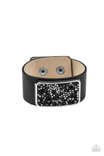 Load image into Gallery viewer, oak-sisters-jewelry-interstellar-shimmer-black-bracelet-paparazzi-accessories-by-lisa