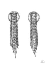Load image into Gallery viewer, oak-sisters-jewelry-dazzle-by-default-black-post earrings-paparazzi-accessories-by-lisa