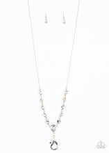 Load image into Gallery viewer, oak-sisters-jewelry-unfathomable-fierceness-white-lanyard-paparazzi-accessories-by-lisa