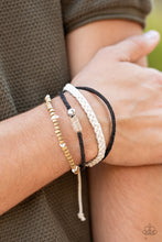 Load image into Gallery viewer, Paparazzi 🔆 Sahara Pilgrim - Black Bracelet