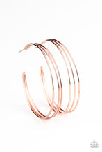 Load image into Gallery viewer, oak-sisters-jewelry-rimmed-radiance-copper-earrings-paparazzi-accessories-by-lisa