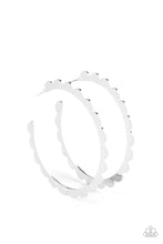 Load image into Gallery viewer, oak-sisters-jewelry-radiant-ridges-silver-earrings-paparazzi-accessories-by-lisa