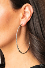 Load image into Gallery viewer, Paparazzi 🔆 Embellished Edge - Silver Earrings