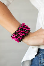 Load image into Gallery viewer, Paparazzi 🔆 Cozy in Cozumel - Pink Bracelet