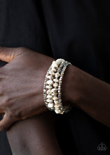 Load image into Gallery viewer, Paparazzi 🔆 Rockin Renegade - White Bracelet