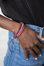 Load image into Gallery viewer, Paparazzi 🔆 Totally Tiki - Pink Bracelet