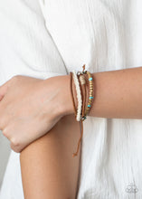 Load image into Gallery viewer, Paparazzi 🔆 Sahara Pilgrim - Blue Bracelet