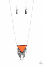 Load image into Gallery viewer, oak-sisters-jewelry-badlands-bonanza-orange-necklace-paparazzi-accessories-by-lisa