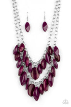 Load image into Gallery viewer, oak-sisters-jewelry-palm-beach-beauty-purple-necklace-paparazzi-accessories-by-lisa