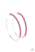 Load image into Gallery viewer, oak-sisters-jewelry-making-rounds-pink-earrings-paparazzi-accessories-by-lisa
