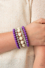 Load image into Gallery viewer, Paparazzi 🔆 Rose Garden Grandeur - Purple Bracelet