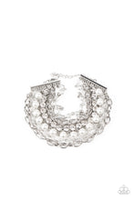 Load image into Gallery viewer, oak-sisters-jewelry-heiress-hustle-white-bracelet-paparazzi-accessories-by-lisa