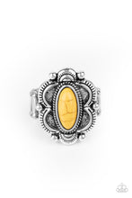 Load image into Gallery viewer, oak-sisters-jewelry-sage-garden-yellow-ring-paparazzi-accessories-by-lisa