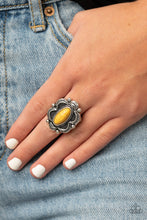 Load image into Gallery viewer, Paparazzi 🔆 Sage Garden - Yellow Ring