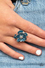 Load image into Gallery viewer, Paparazzi 🔆 Hibiscus Holiday - Blue Ring