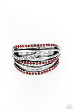 Load image into Gallery viewer, oak-sisters-jewelry-get-a-move-on-red-paparazzi-accessories-by-lisa