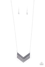 Load image into Gallery viewer, oak-sisters-jewelry-armed-and-fabulous-white-necklace-paparazzi-accessories-by-lisa