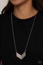 Load image into Gallery viewer, Paparazzi 🔆 Armed and FABULOUS - White Necklace