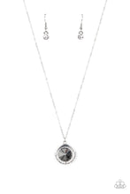 Load image into Gallery viewer, oak-sisters-jewelry-trademark-twinkle-silver-necklace-paparazzi-accessories-by-lisa