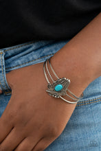 Load image into Gallery viewer, Paparazzi 🔆 Sahara Solstice - Blue Bracelet